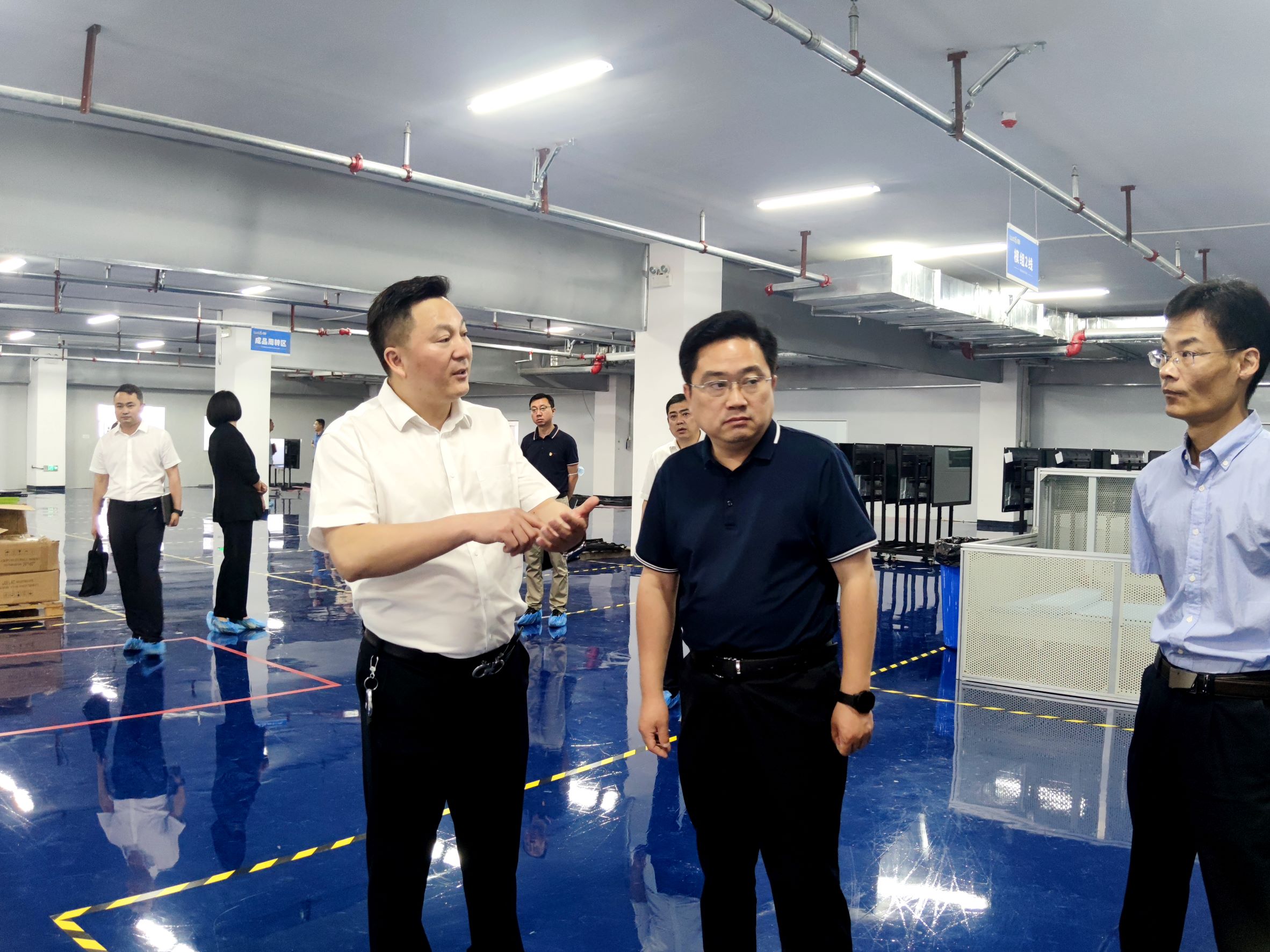 高新区管委会莅临恒行娱乐调研指导