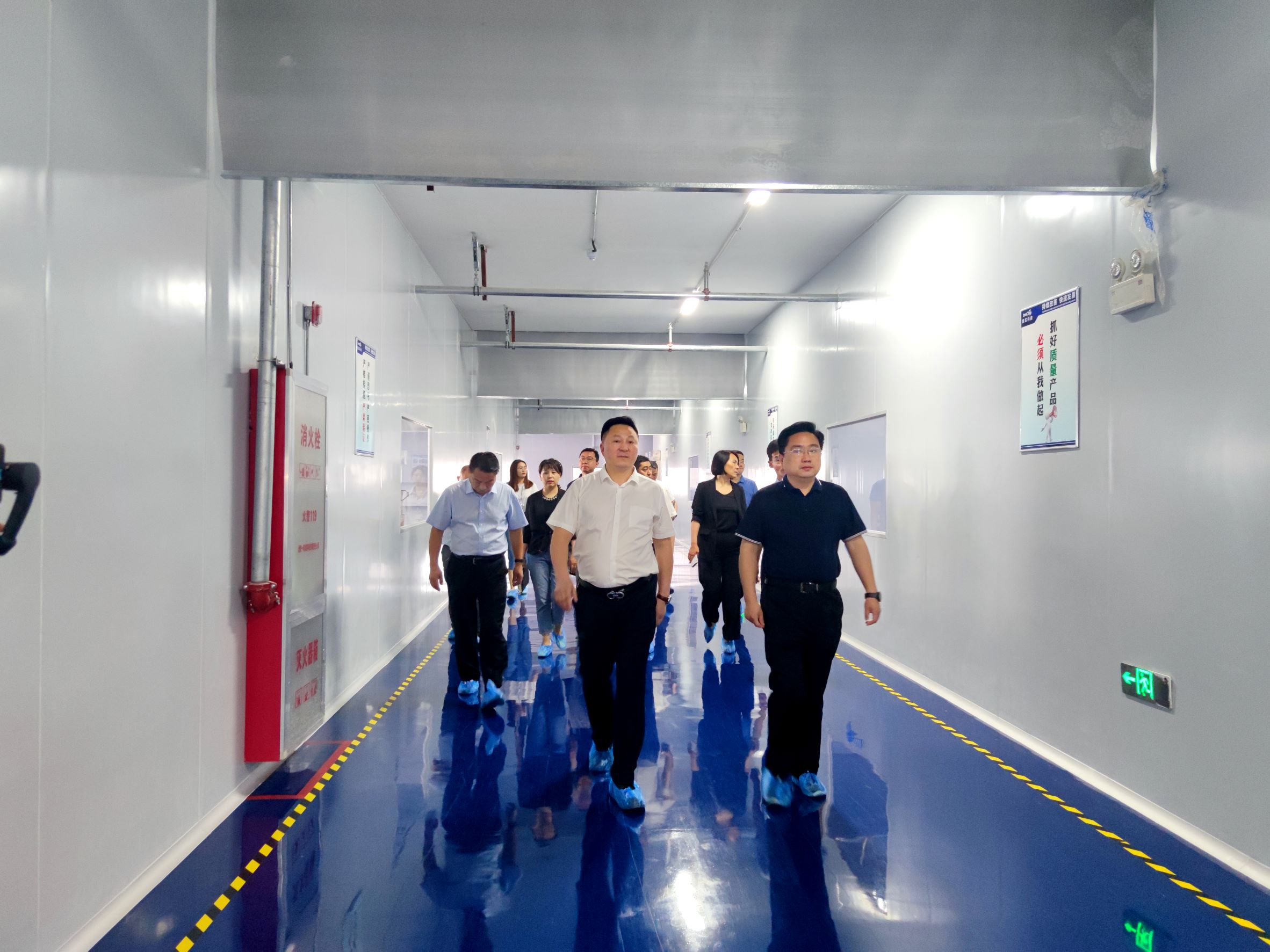 高新区管委会莅临恒行娱乐调研指导