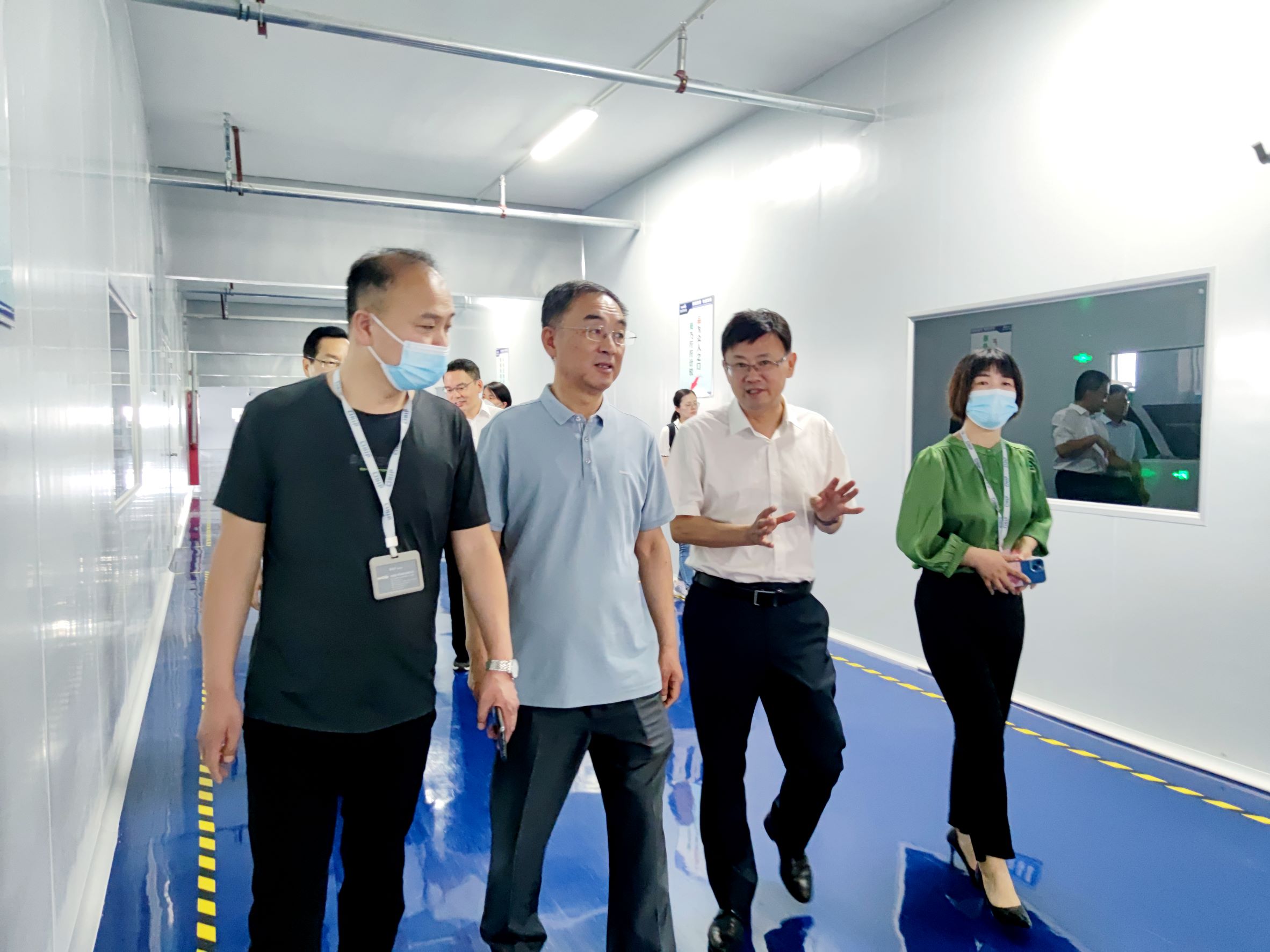 省生态环境督查组莅临恒行娱乐科技 (6)